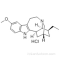 Ibogamina, 12-metossi-, cloridrato CAS 5934-55-4